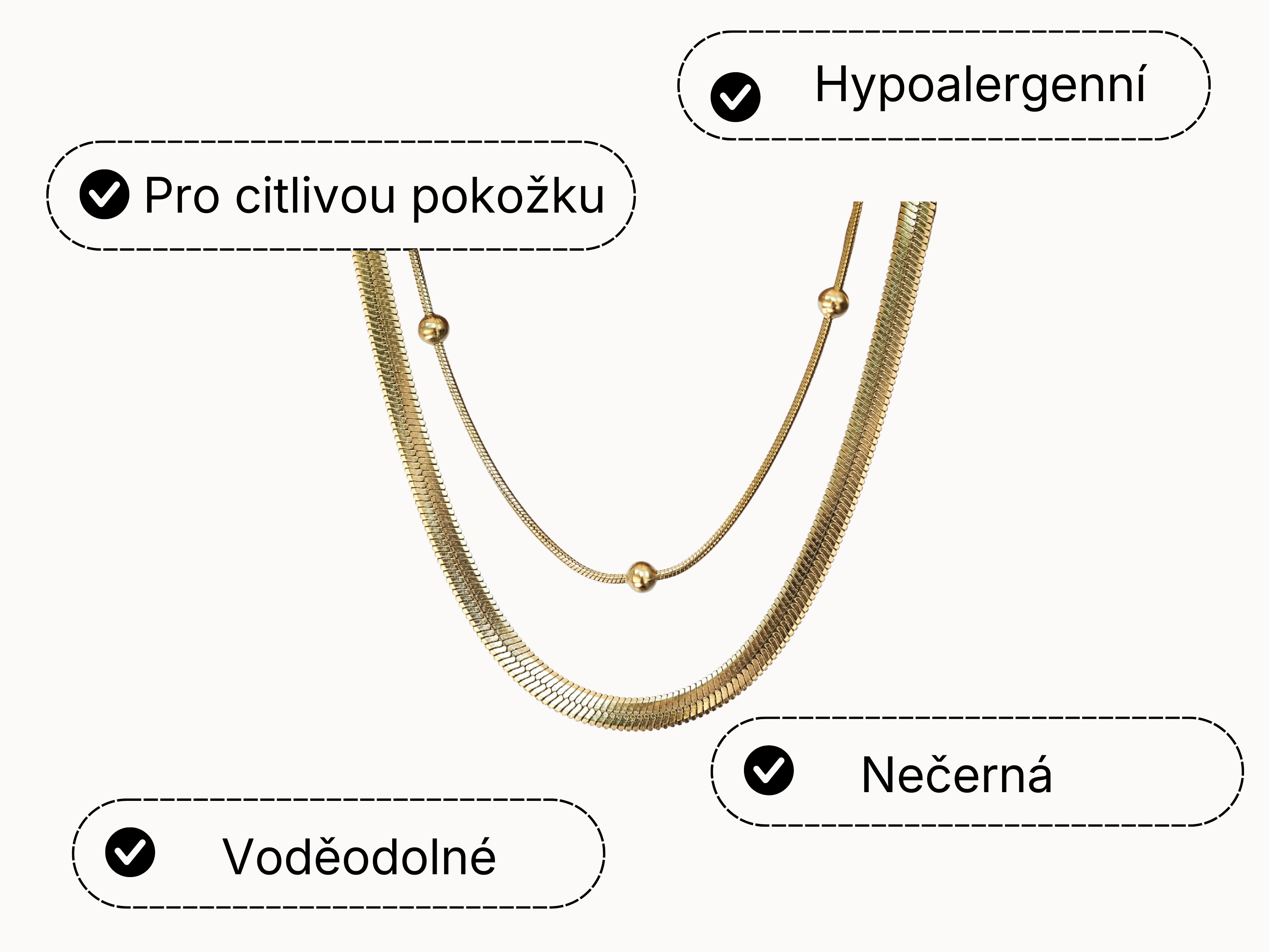 Výhody a odolnost šperku